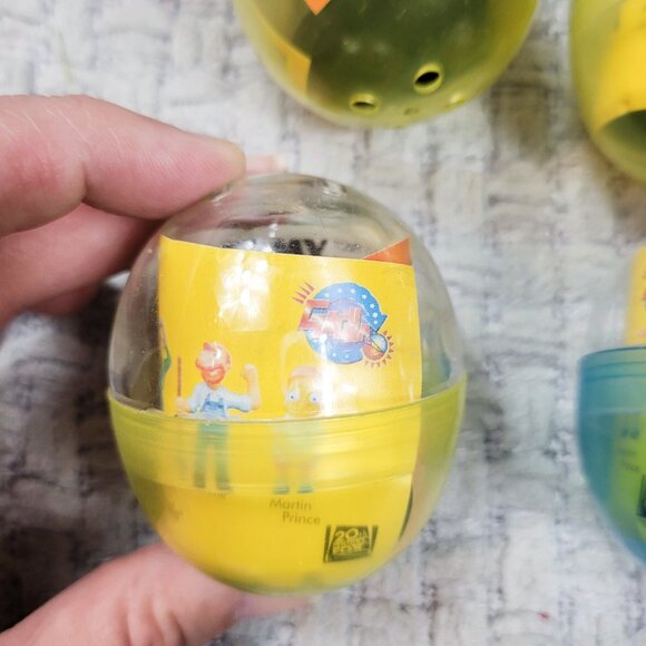 Simpsons Tomy Gacha Figures & Silly Putty w/ Molding Stamps Sealed - Picture 9 of 13